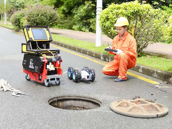 离石管道机器人检测