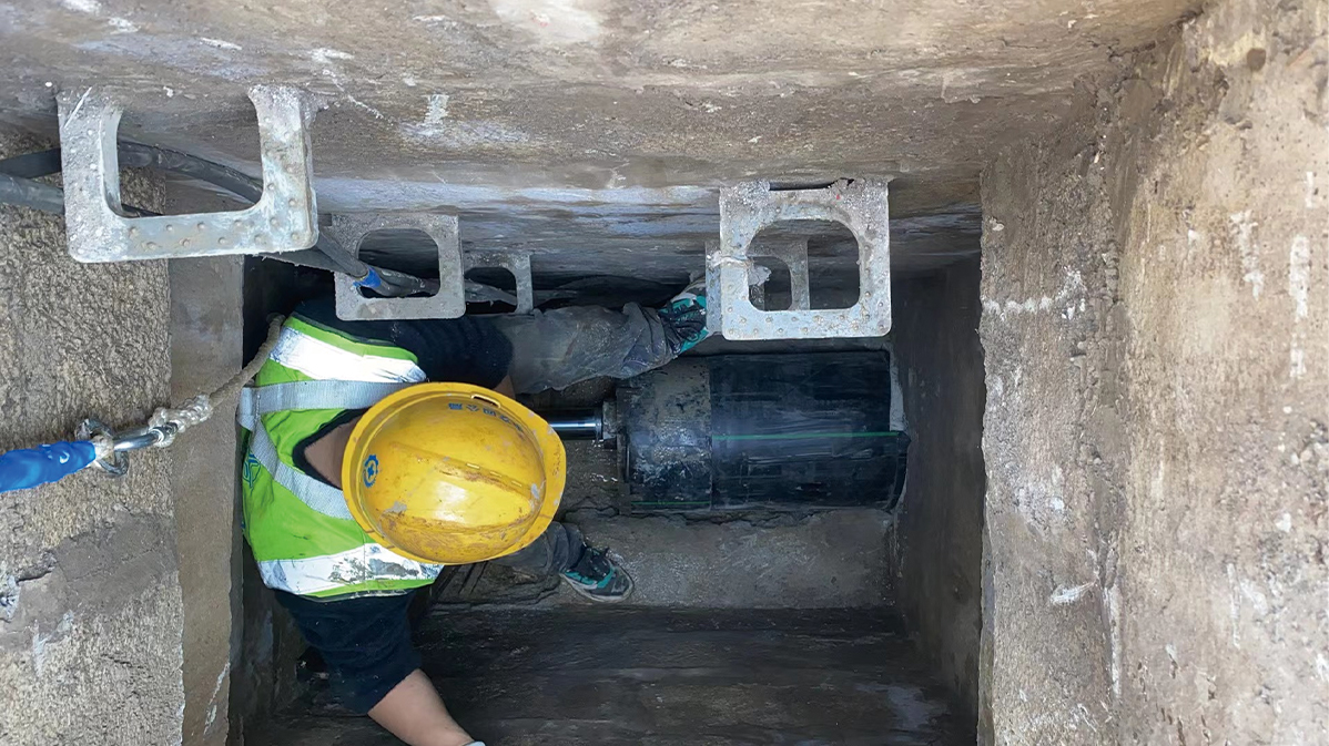 离石HDPE短管内衬法